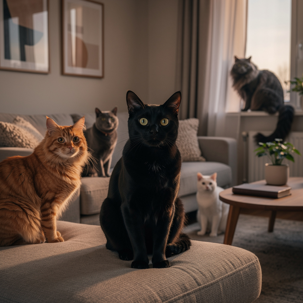 تخيل لو: ماذا لو كانت القطط تتكلم وتفهم البشر.