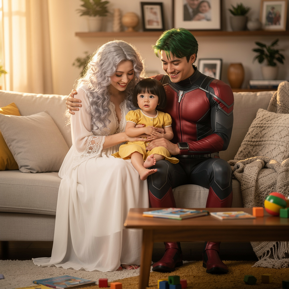 Imagine if: How Momo Yaoyorozu falls in love with Izuku Midoriya, as well as Momo Yaoyorozu and Izuku Midoriya adopting Eri a