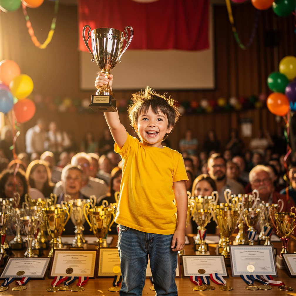 Imagine if: A kid got all awards.