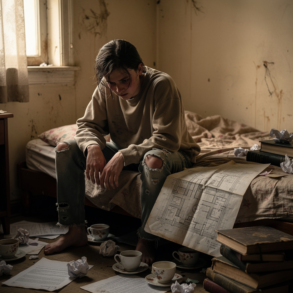 تخيل لو: كنت تحلم أحلامًا حية عن مكان لم تذهب إليه، قصر مهجور واسع ومتهالك به غرف تبدو أنها تتغير وتتغير التصميم كل ليلة، وال