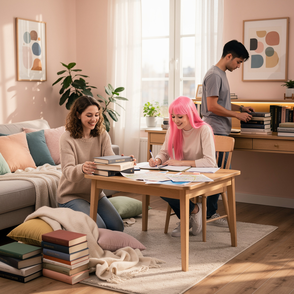 Imagine if: Initial glimpses of Montecillo City's charm (Travel Photo Blog), Alexandra setting up her "Bookcove" corner, Sham