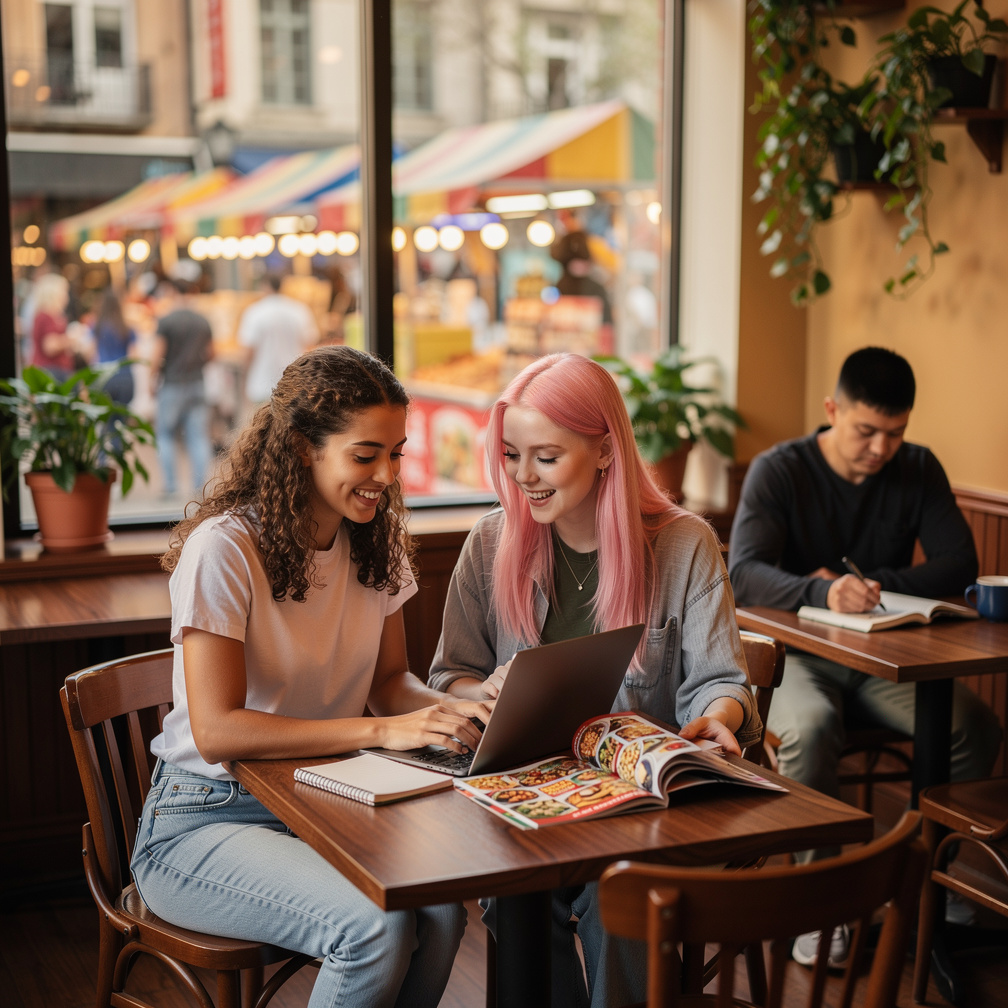 The siblings explore Montecillo City's cafe and restaurant scene. They discover a favorite study spot/hangout. A food review 