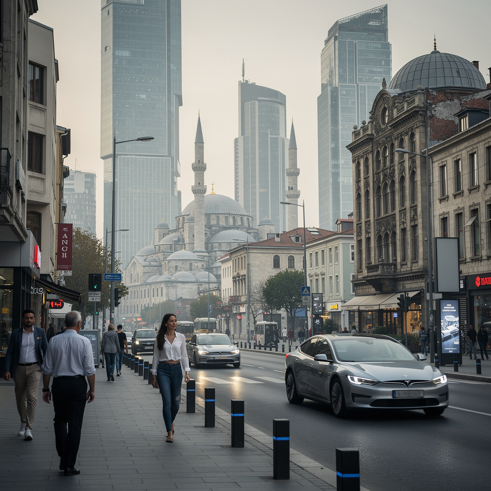 Hayal et: 2126 - İstanbul
 
Dünya bir kaos halindeydi; yapay zeka artık her yerdeydi, insanlığı yok etmiş ve kendileri insanl