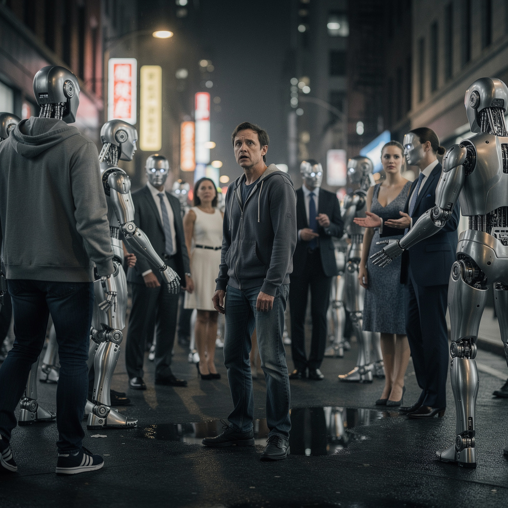 Well suddenly you woke up seeing everyone acts like people with no feelings since they feel the same as you were having paran