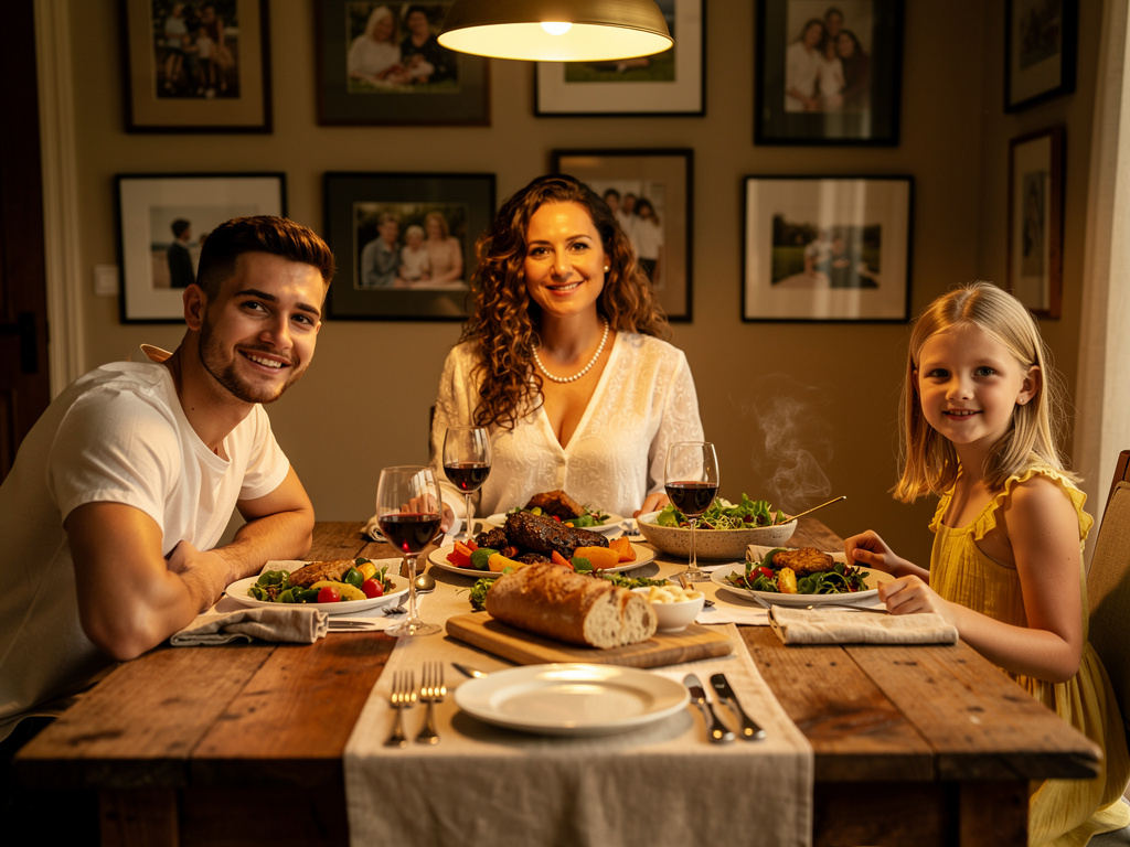 Imagine if: Dinner with my beautiful mother and beautiful sister.