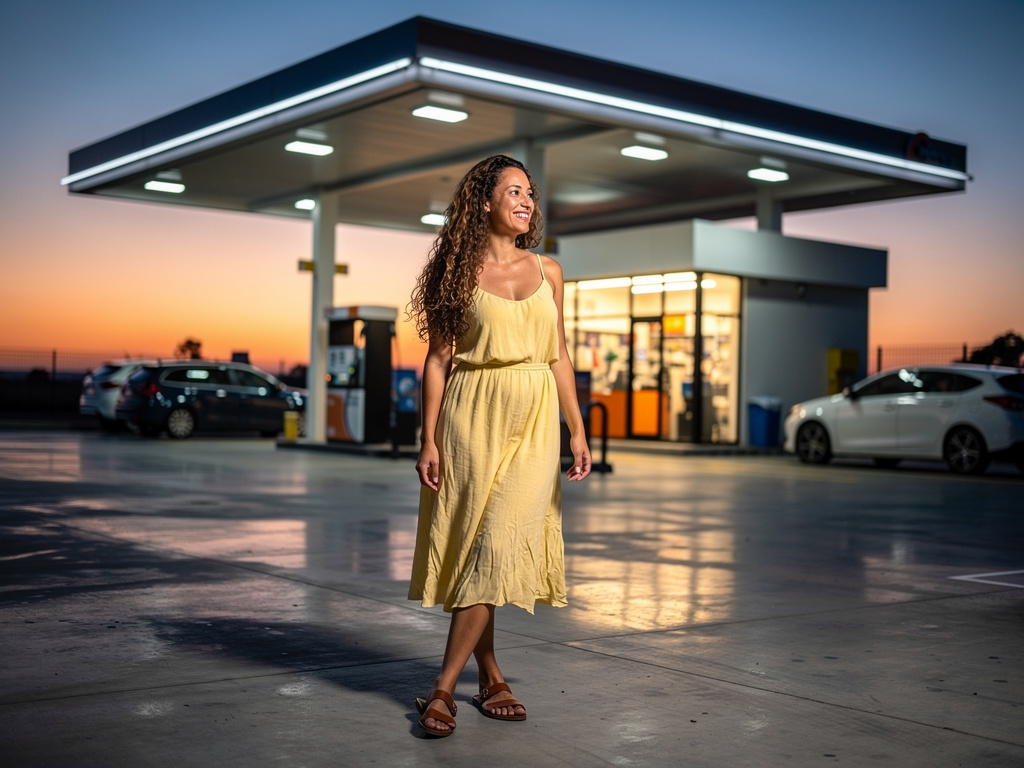 Imagine if: I have never been to that petrol garage I could have never met Sandy the beautiful woman.