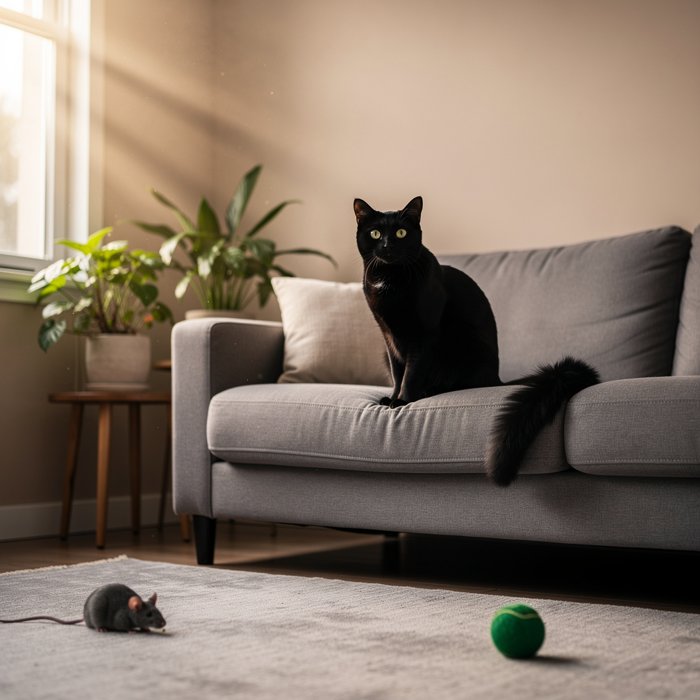 تخيل لو: ماذا لو كانت القطط تتكلم وتفهم البشر.