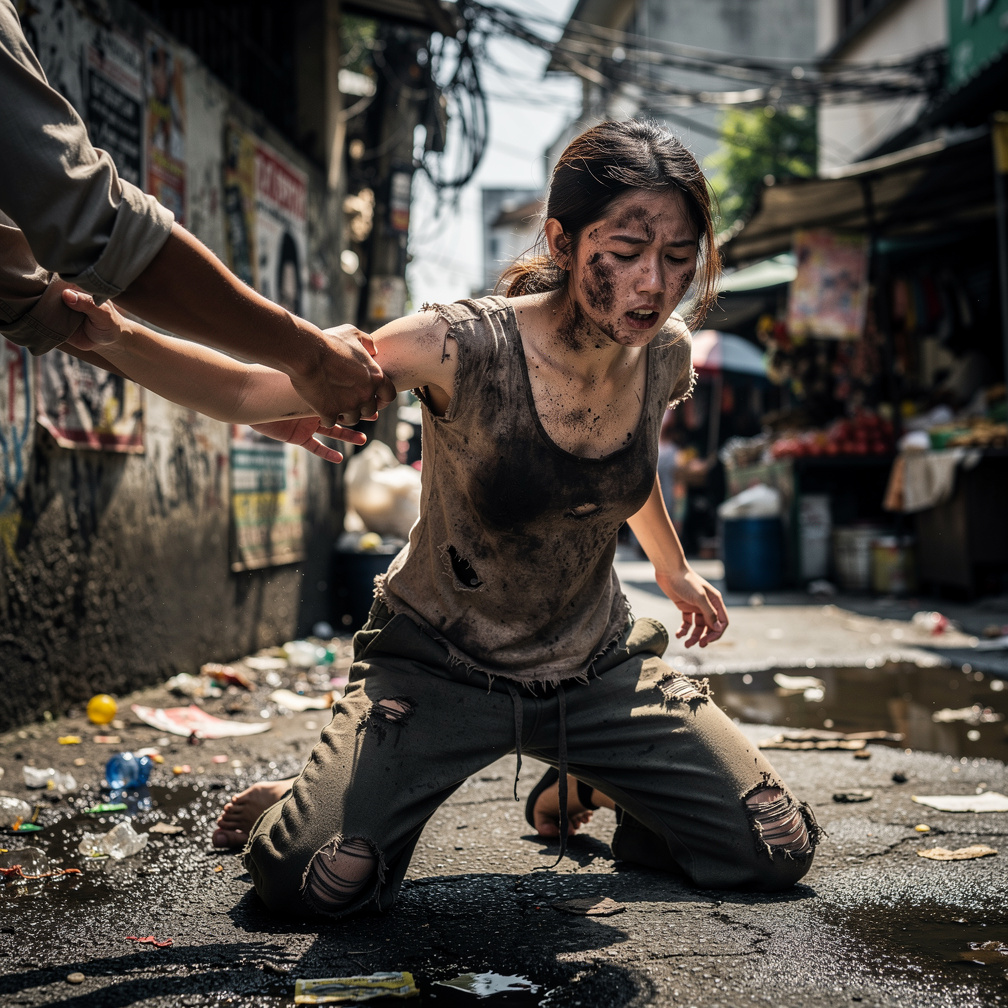 The last thing I felt were the sudden, startling arms that caught me before I hit the dirt.