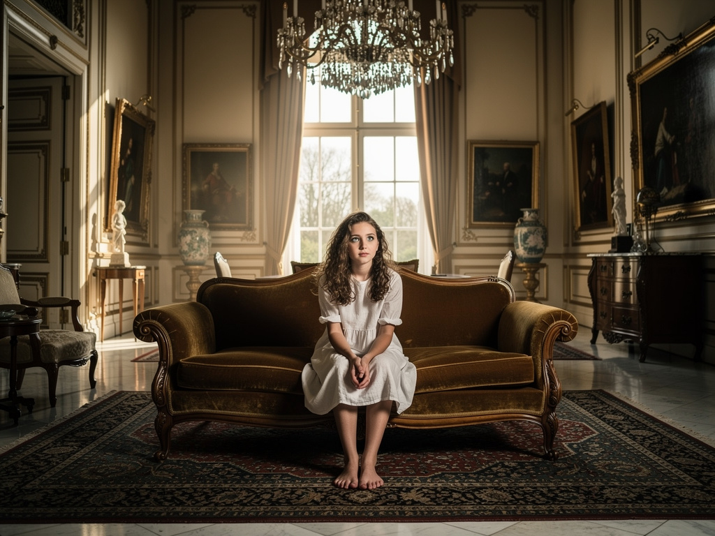 Imagine if: Don't judge a book by its cover.

There was a young girl called Luna. Luna came from a prestigious family with su