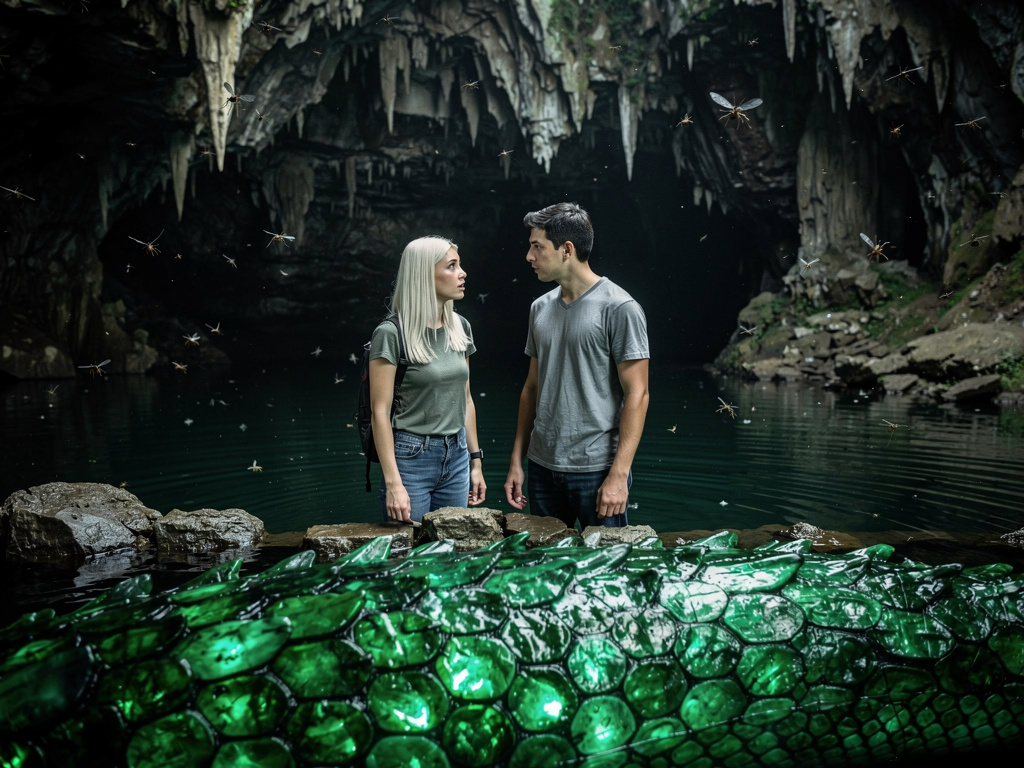 Imagina si: Tu maestro de ciencias te invita a explorar una cueva, todo iba normal, rocas, insectos, hasta que encuentras un