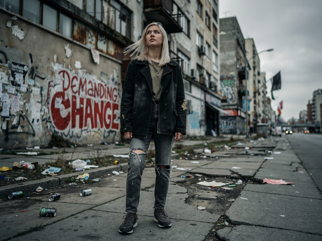 Imagine se: **Verso 1:**
Na rua a esperança ainda luta,
O sistema quer calar nossa voz,
O povo grita, pede mudança,
M