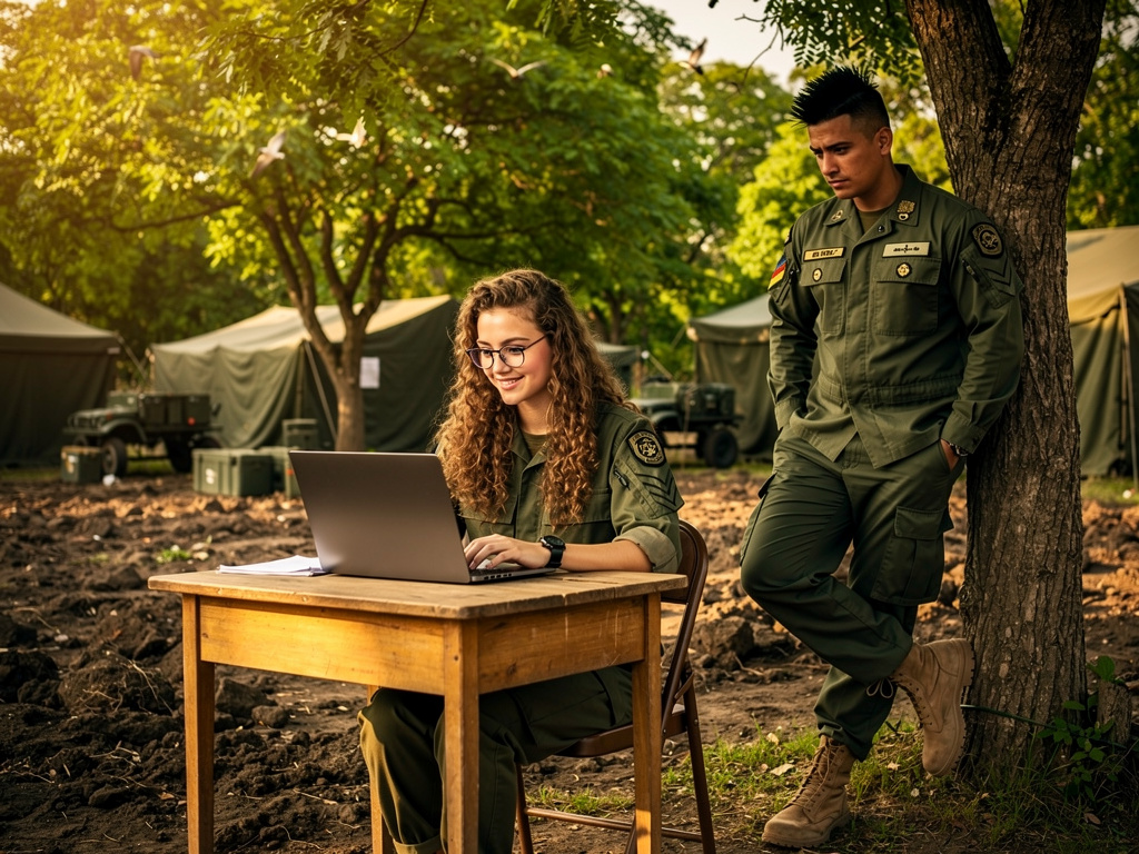 Imagine if: Yong nasa camp ka para magsulat ng story, laking gulay mo na lang, may gwapong sundalo kang natulongan.