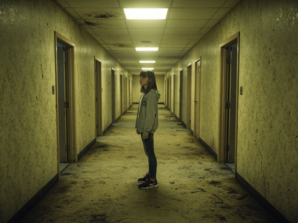 Imagine if: A girl that is 16 years old noclipped out of reality to the backrooms. Now she starts her journey at level 0.