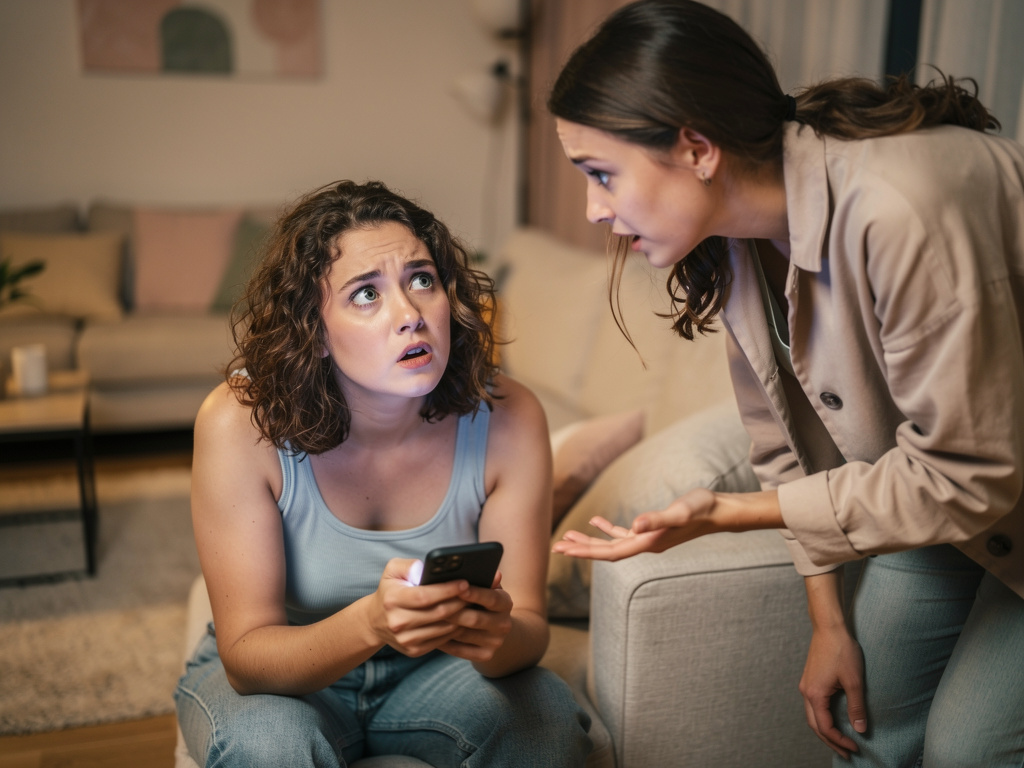 네 친구가 불안한 상태로 집에 도착한 후, 내 전화가 울렸고, 그들의 불안이 그들이 한 실수에서 비롯되었다는 것을 알게 되었는데, 그것은 정말로 나를 충격에 빠지게 했다.