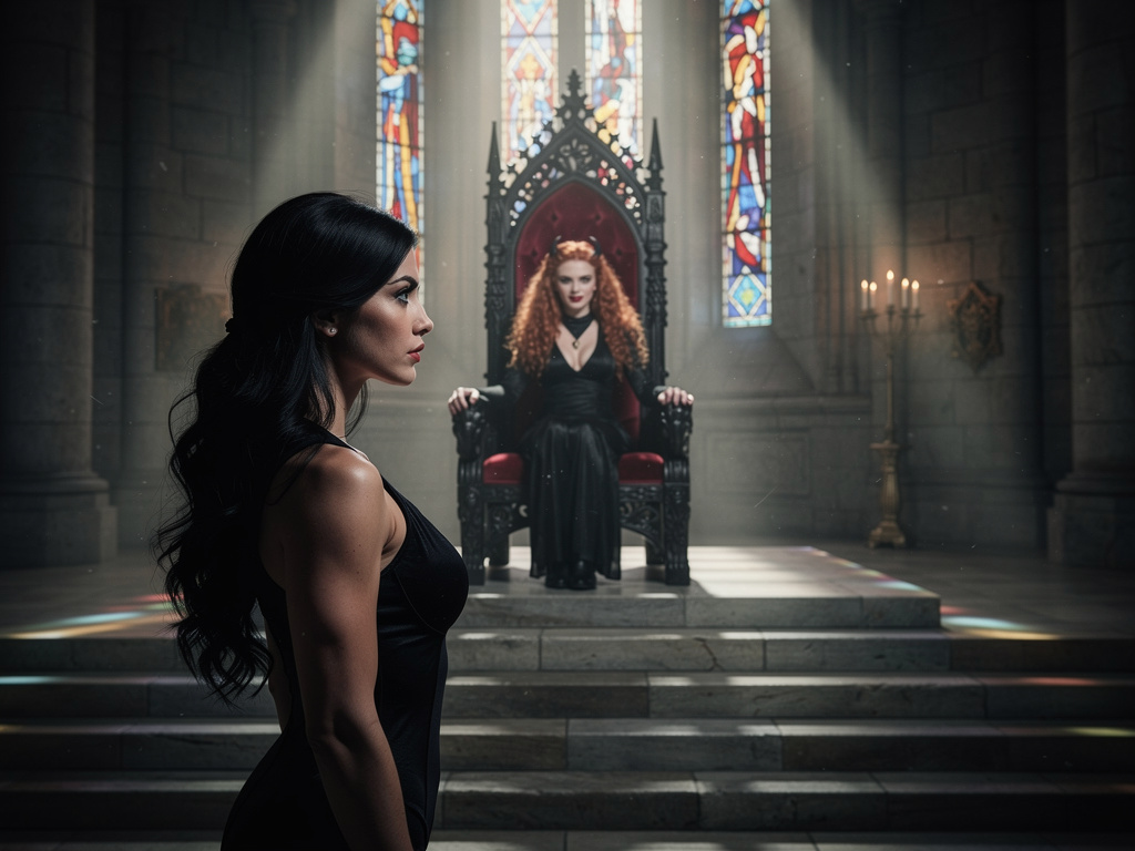 Imagine if: A romance of in the kingdom times between an assassin(woman very charming and hot) and a princess(a very beautifu