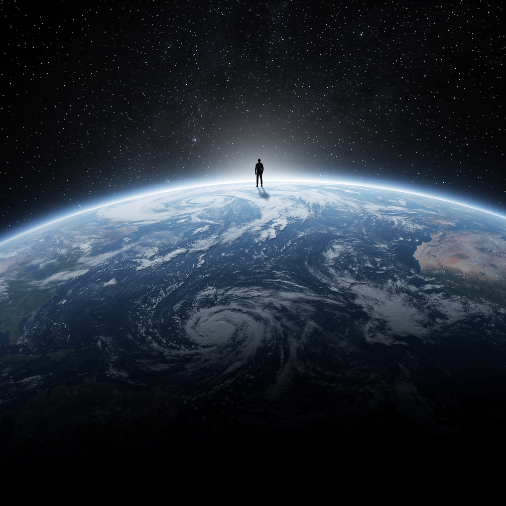 Hayal et: Dünyanın dönüşünü hissetmek.