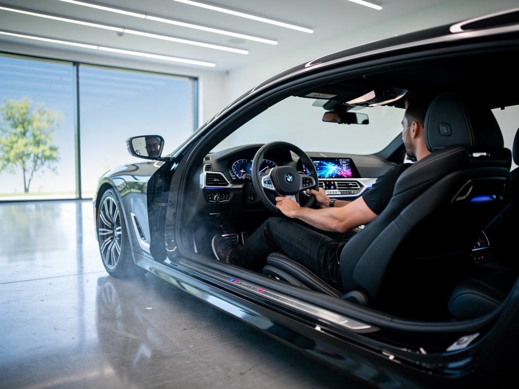 تخيل لو: اسوق سيارة BMW اخر موديل