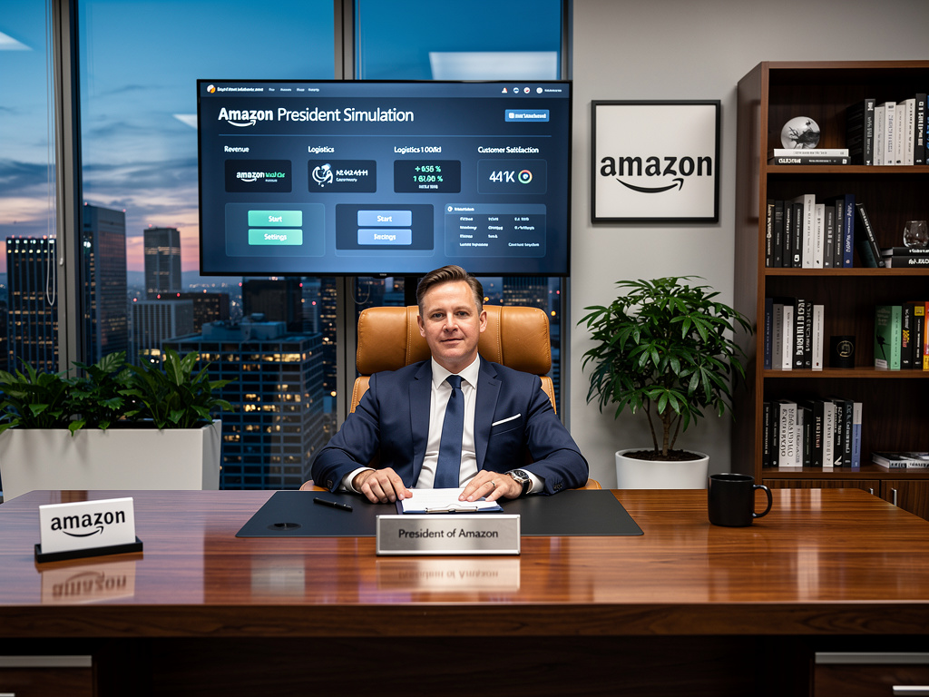 Imagine if: Let's play a simulation game about I'm President of Amazon.
