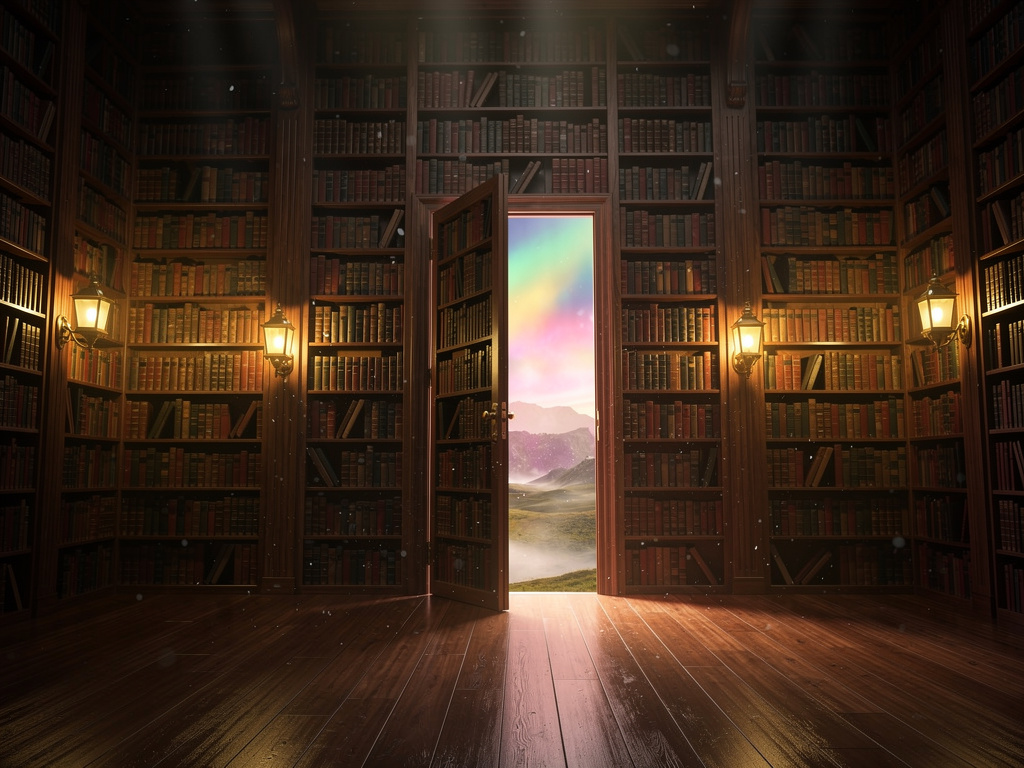 Immagina se: La porta segreta nella biblioteca conduceva ad un mondo al di là di ogni immaginazione, un mondo magico dove ogn