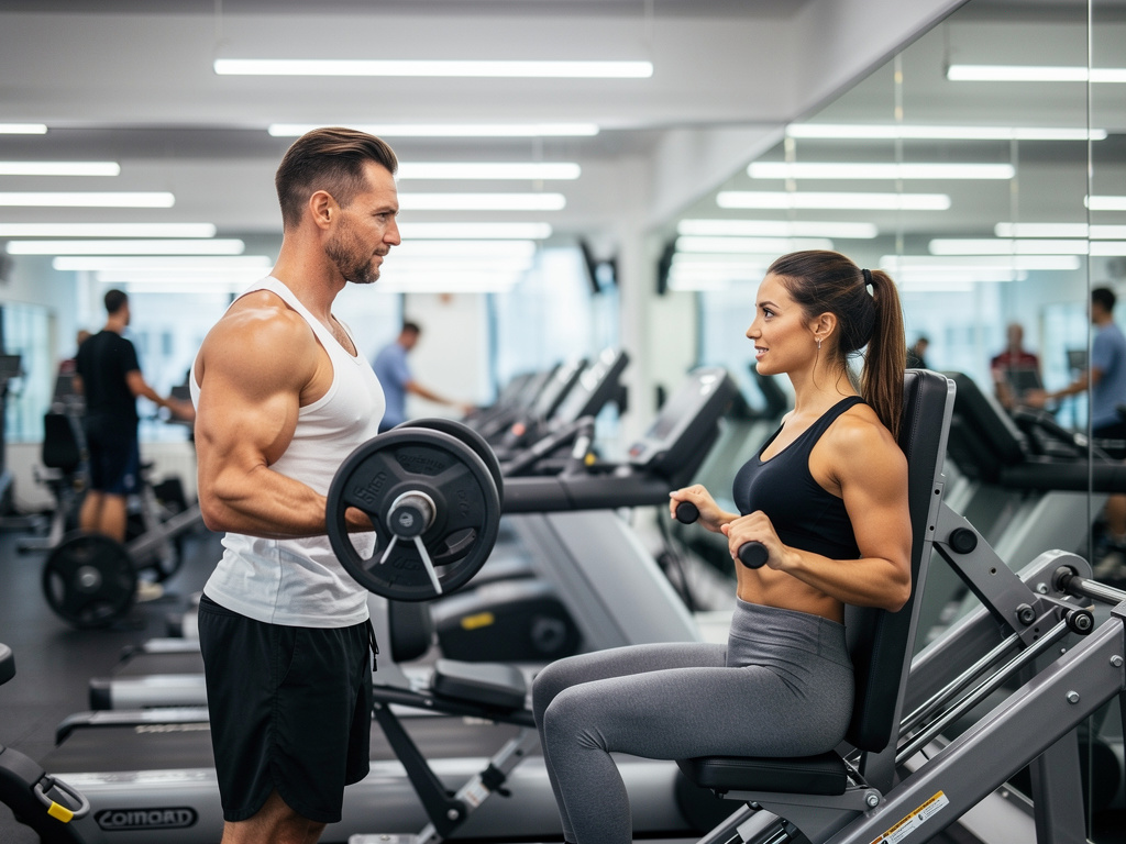 Bayangkan jika: Seorang CEO tampan bernama Leo sedang gym lalu ketemu cewek sexy.