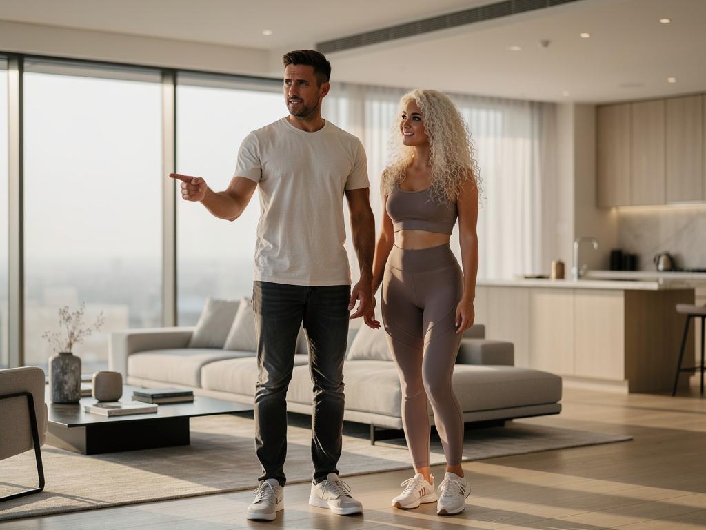 Leo membawa gadis itu ke rumahnya.