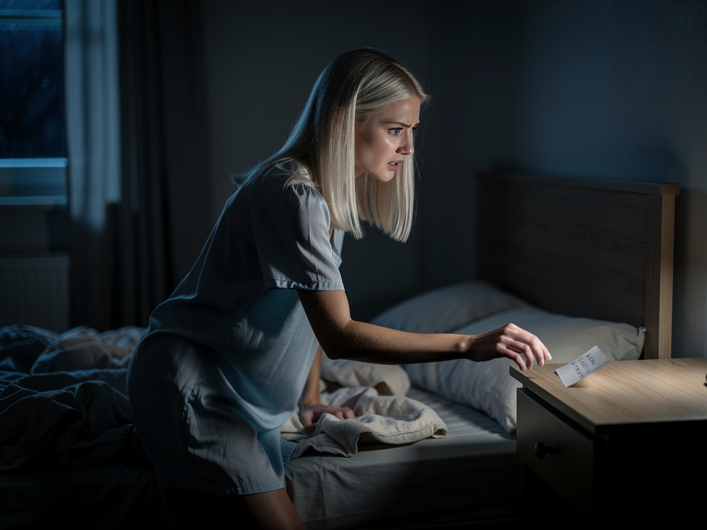 Imagine if: As you lie in bed, you can't shake the feeling that someone is whispering your name, and when you finally work up