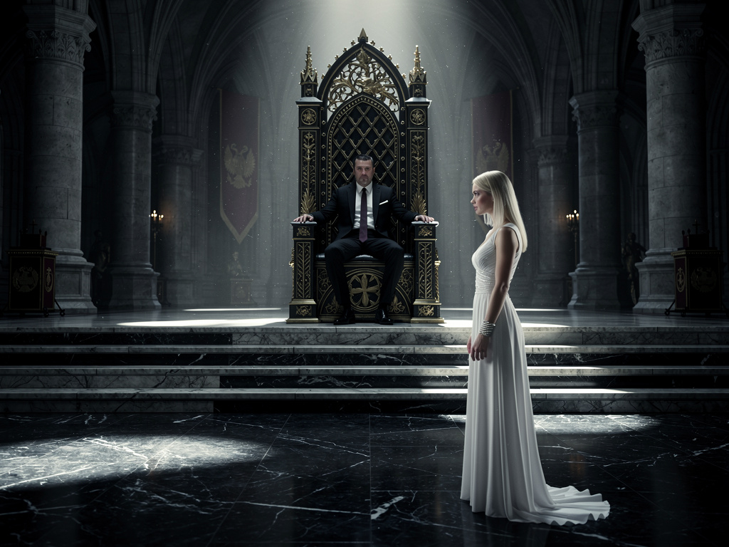 Imagine if: He built an empire by destroying everyone who stood in his way—until she became the one thing he would burn the w