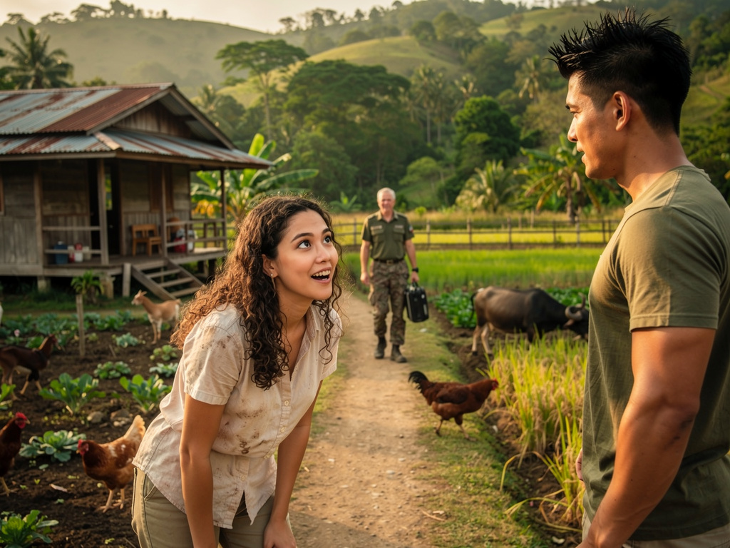 Dumating ang may-ari ng lupa galing ng Canada. Isang veteran army dati at laki ng tiwala sa parents ni Amelie kasi laking imp