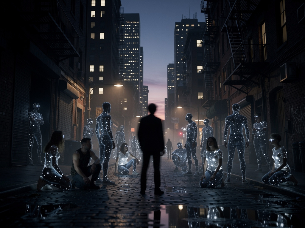 Imagine si: Chaque nuit, les étoiles tombent du ciel et prennent forme humaine, et c'est votre tâche de les ramener à leurs f