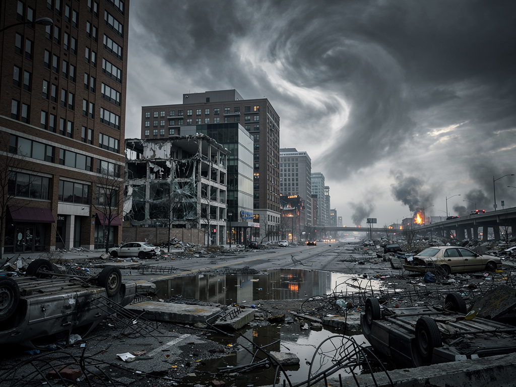 Bayangkan jika: Bagaimana jika reaksi orang, jika Amerika runtuh sebagai negara.