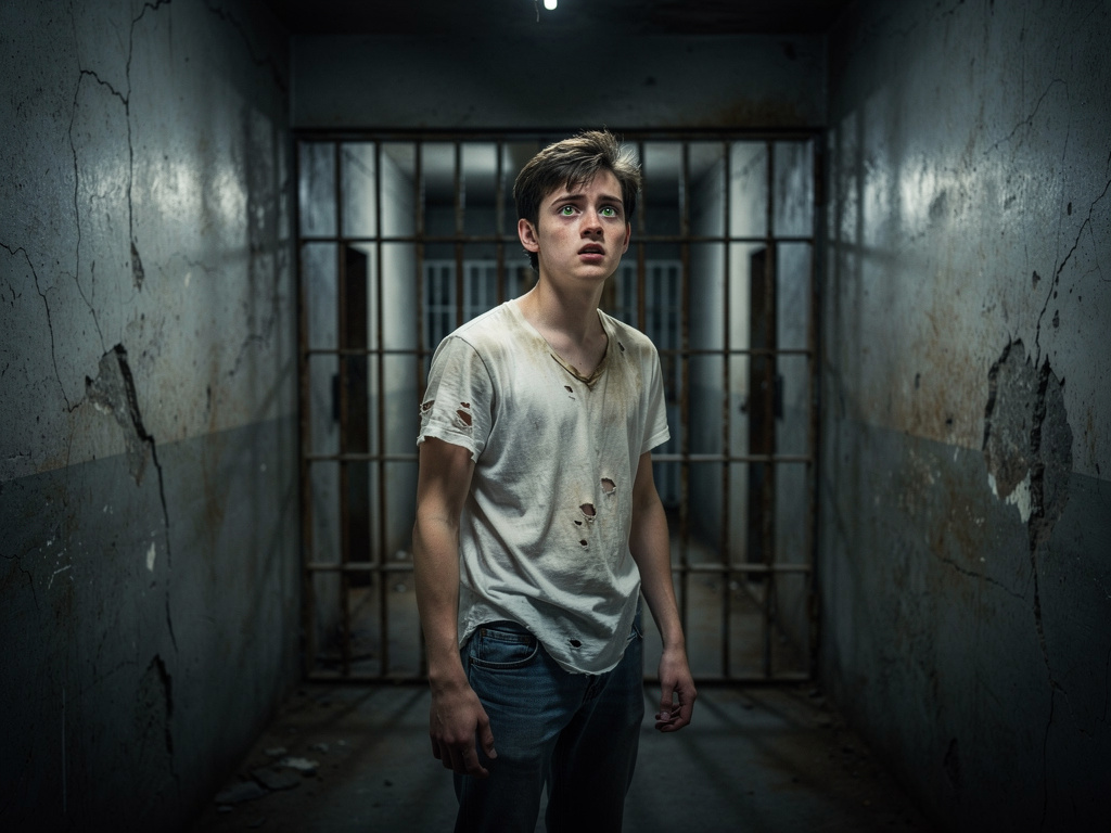 Hayal et: Dünya adaletinin sağlanmadığı ölmesi gereken tacizcilerin vs mahkumların dövüldüğü ve öldürüldüğü bir hapishane ve 