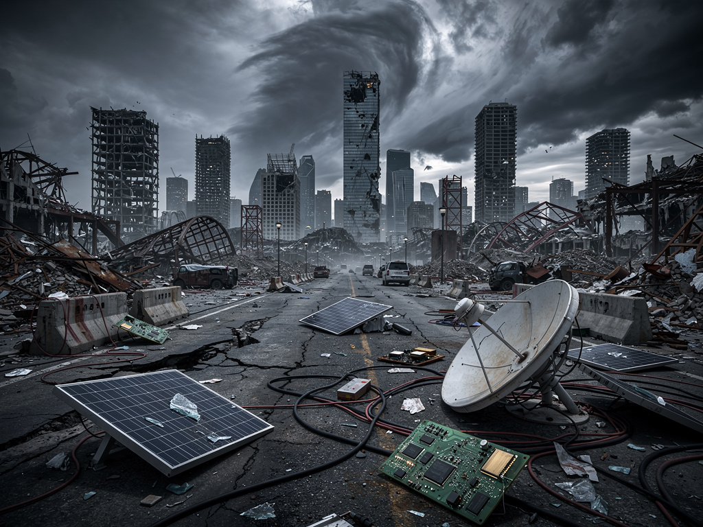 ekonomi dunia hancur.