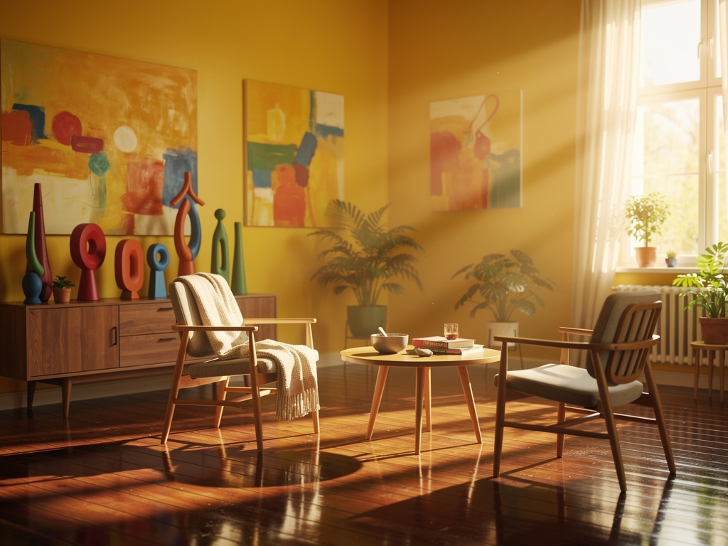 Friendly dinosaur teacher waving goodbye at classroom door, warm happy mood, text ‘FOLLOW FOR MORE DINO FUN!’, bright colorfu