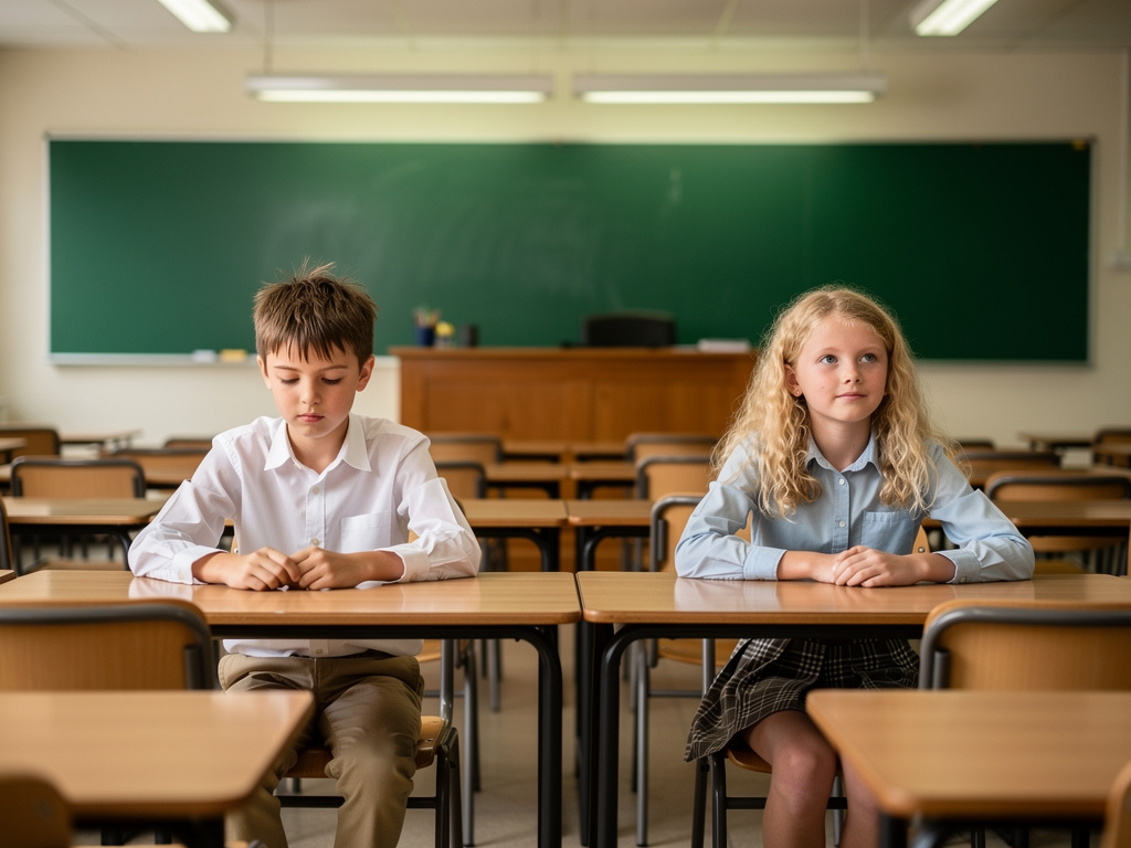 Imagine if: A boy and a girl met in class and fell in love with each other without any of them knowing and yep kids that's ho