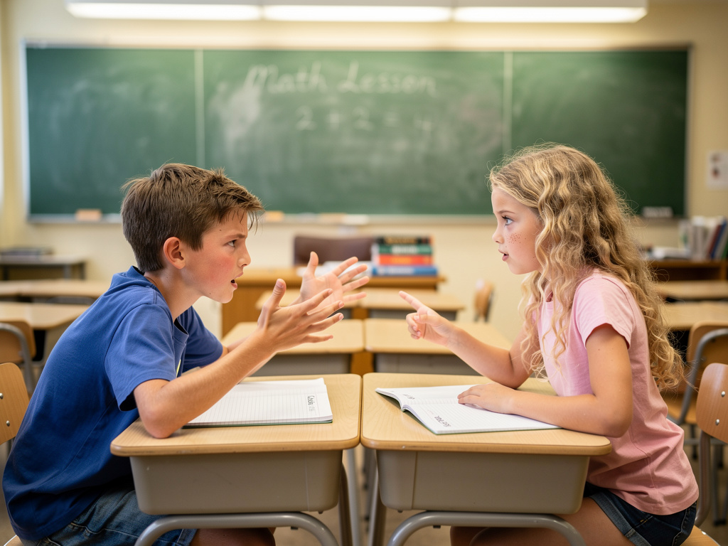 We constantly fought in class (not physically) I thought I hated him until one day I found myself thinking about him and even