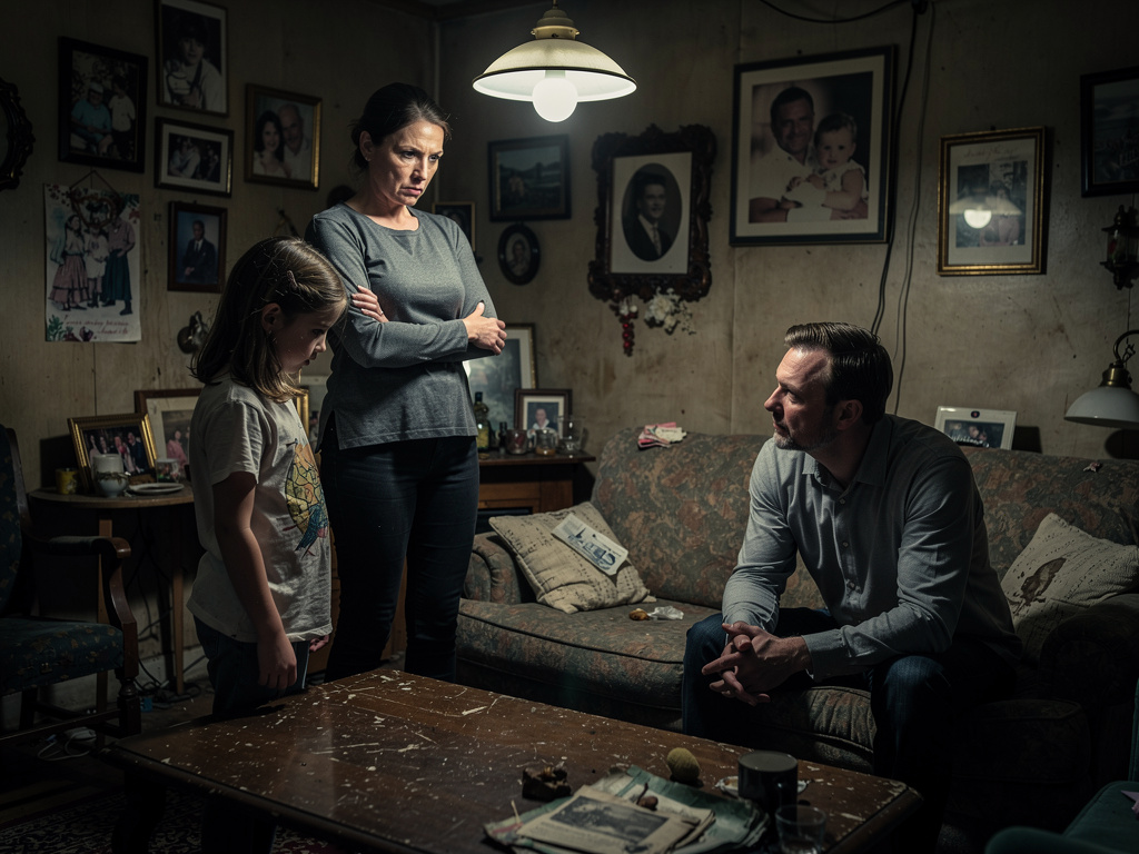 Imagine if: A girl named Amber, has a single mother and a dad who ran away, so she lived with her mother. As she grew up, her