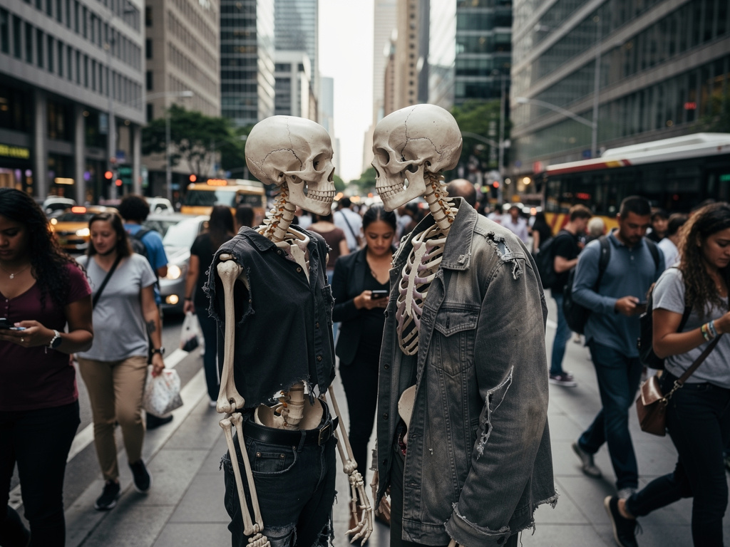 Imagine if: (the main characters are two skeletons and the other people are normal) imagine if you and your bro have 30 days 