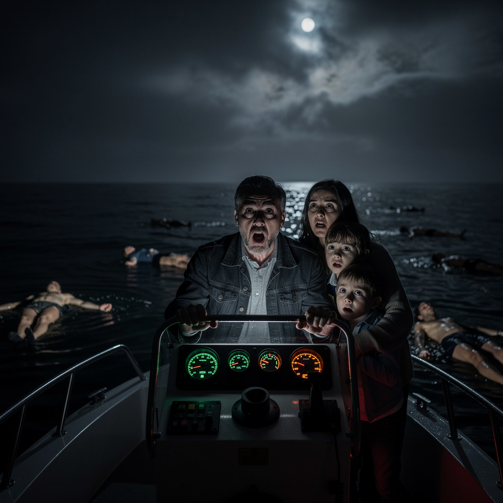 في ضروف غامضا هوا وعائلته وعندما وجدو الجثث كانت الصدمه الجثث كانت مقتولا بابشع الطرق