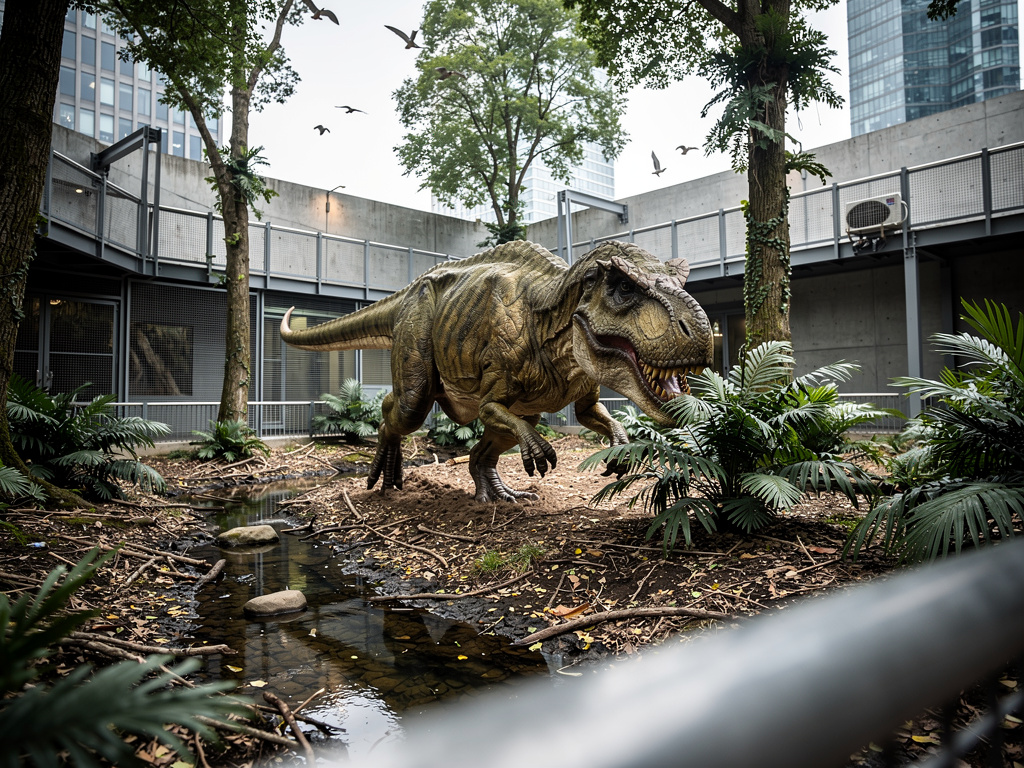 Some live on zoos.