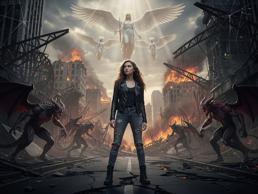 Imagina si: Eres la protagonista de una historia donde eras una persona normal y de repente por sucesos de la vida el mundo e