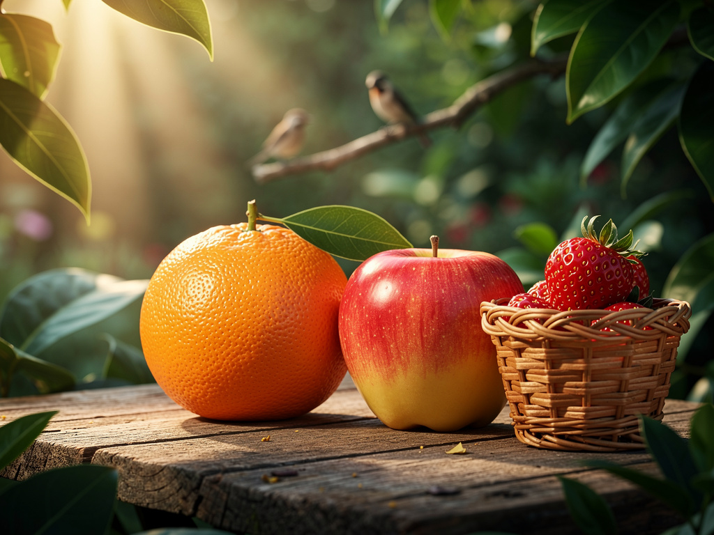 Imagine se: O Simão é uma laranja 
Dá força e energia 
É um grande sabichão 
Contagia com a sua alegria 
A pequena Beatriz é 