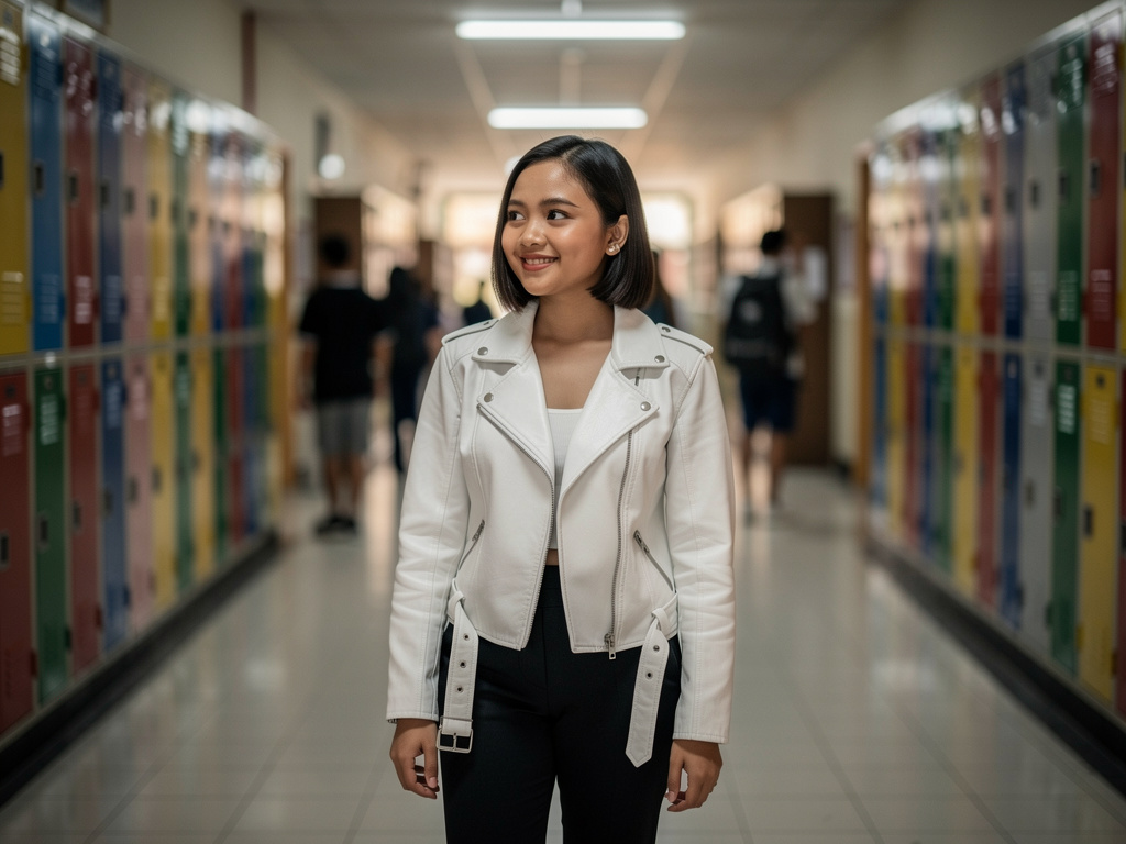 Bayangkan jika: TIARA  wanita imut, ia orang Indonesia, ia memakai bahasa Indonesia, dia adalah 
wanita dengan biasa mengguna