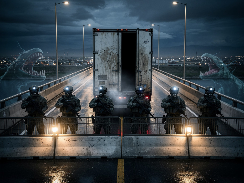 Imagina si: Operativo Omega
Operativo Omega: Código Z Juárez

Día 1 del Brote. 5:12 AM. Puente Internacional Zaragoza.

Las s