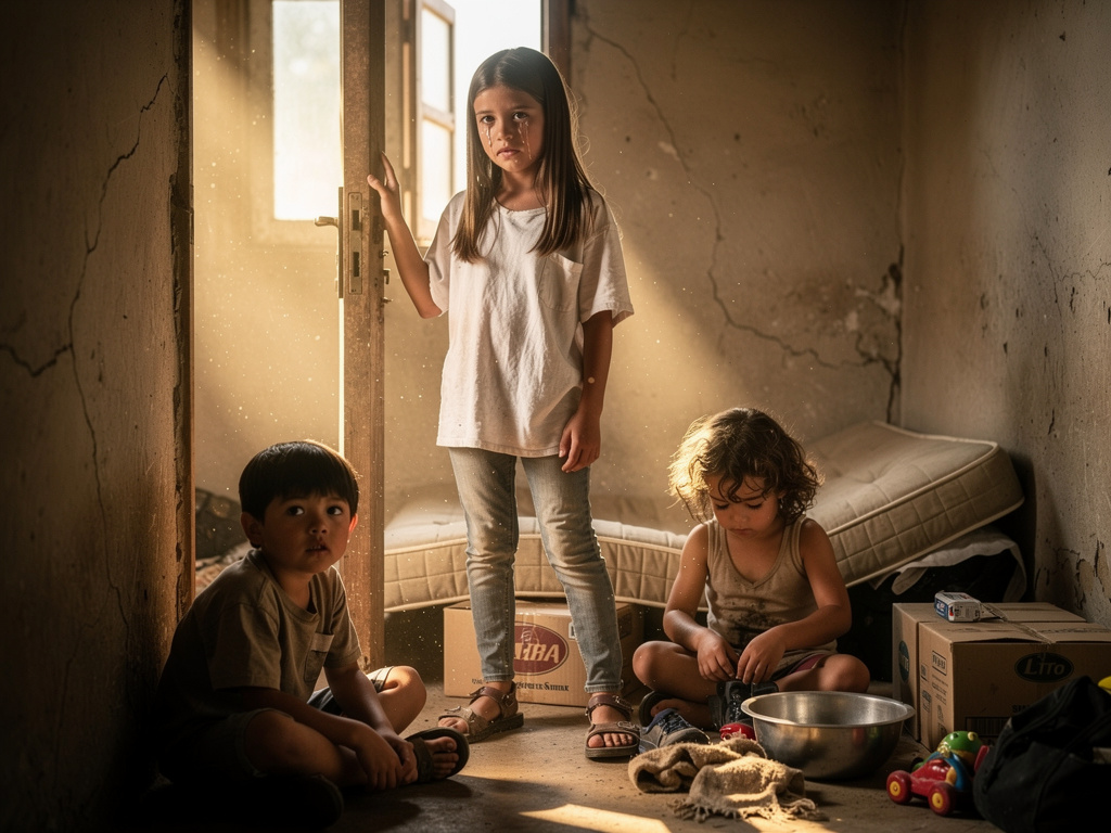 Kinabukasan, maagang nagising si Ana para maghanap ng paraan kumita. Naiwan sina Ben at Lito sa bahay, pilit inaayos ang mga 