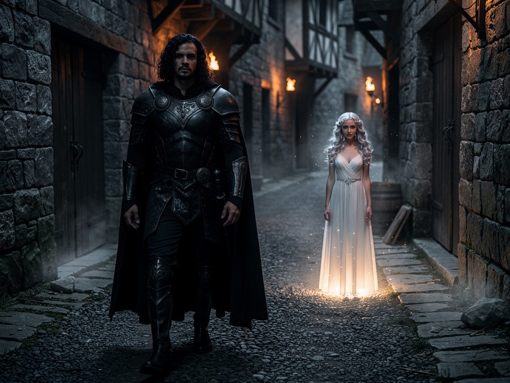 Si aggirava per le strade del regno, cercando di aiutare le persone in qualsiasi modo possibile.