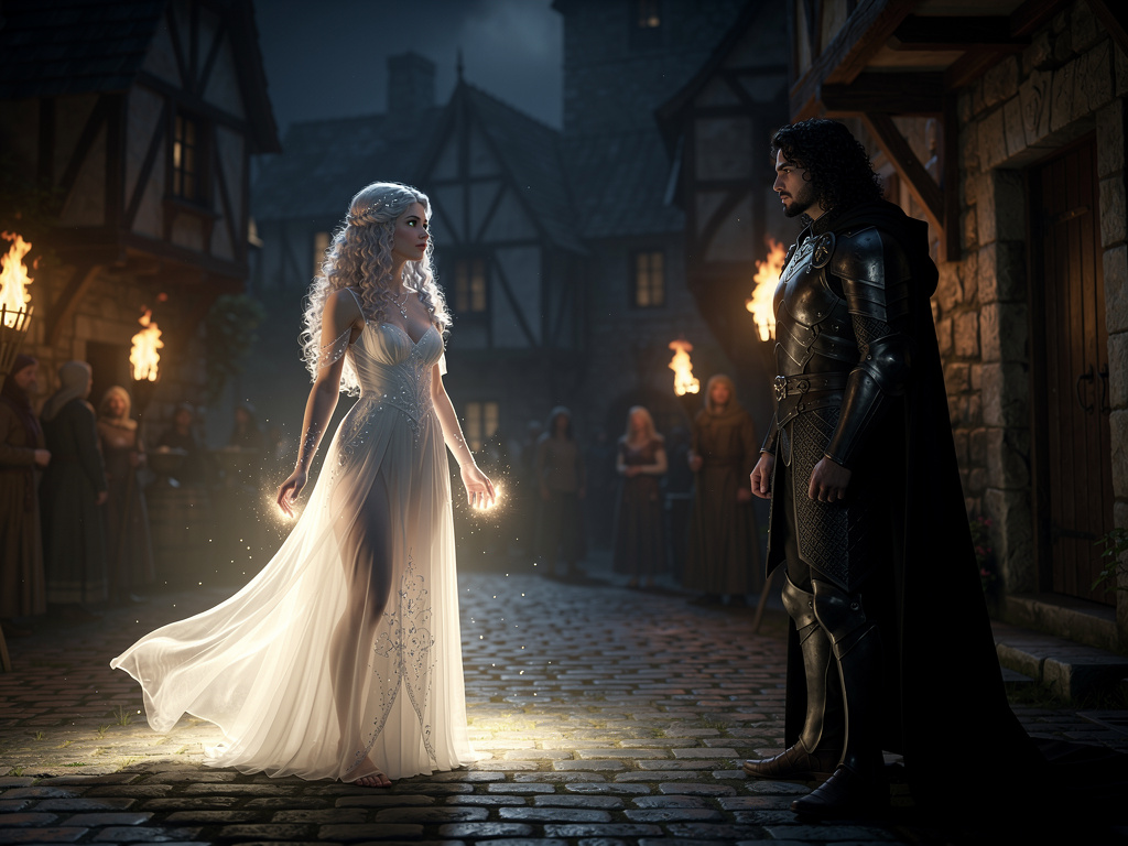 La fata sapeva che, sebbene non potesse sconfiggere completamente l'oscurità, poteva almeno offrire un barlume di speranza al