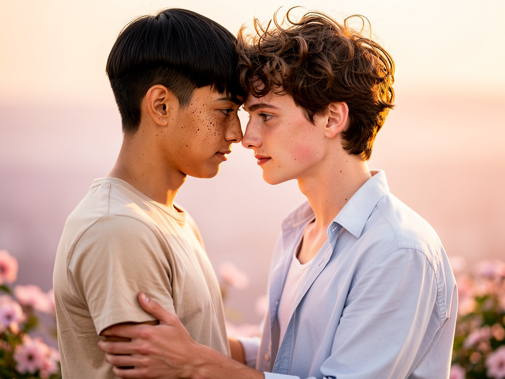 Hayal et: İki erkek çocuk 20'li yaşlarında aşk yaşıyorlar.