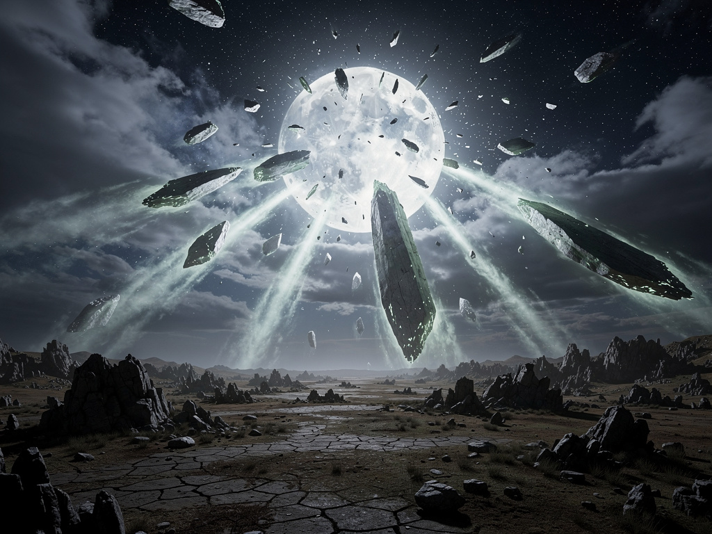 Imagine if: If our thoughts create the reality and universe we exist in then that would mean that planets and moons were the 