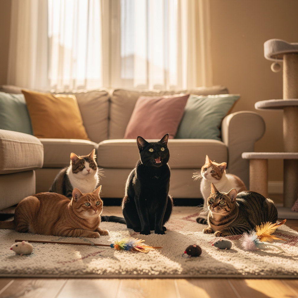 تخيل لو: ماذا لو كانت القطط تتكلم وتفهم البشر.