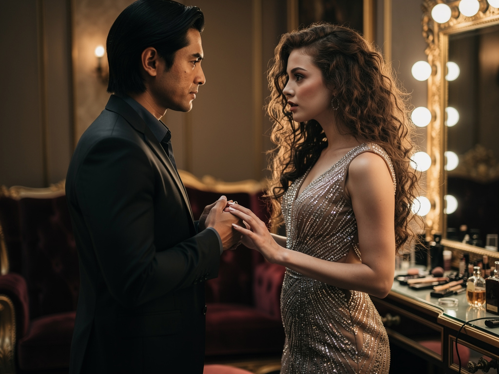 Imagine se: Nos bastidores de uma carreira perfeita, um ídolo mundialmente famoso esconde um relacionamento proibido com uma 